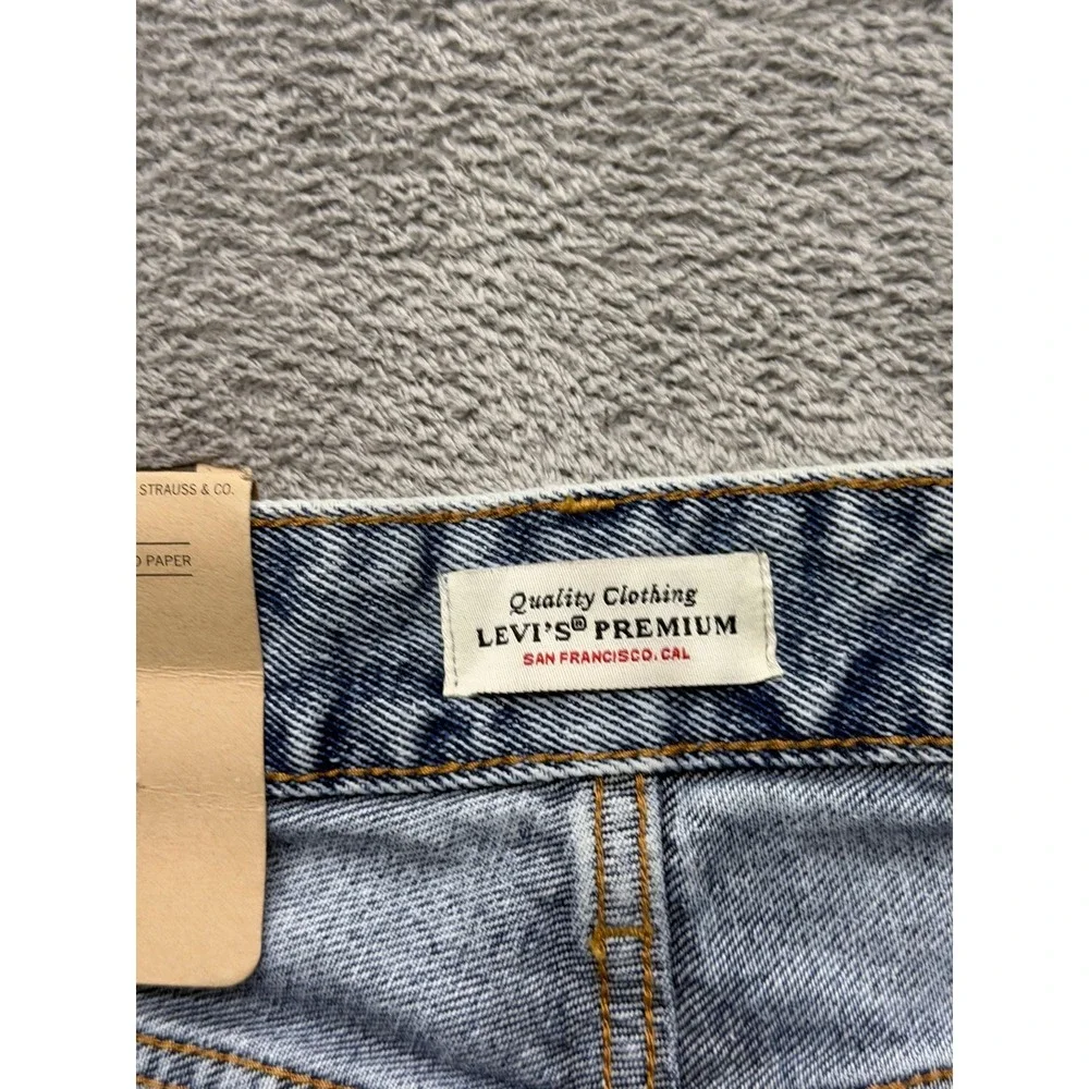 Levis 517 Jeans Mens 36x34 Blue Bootcut Slim Light Wash Denim